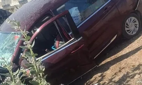 2 nữ bác sĩ tử vong thương tâm, 4 bác sĩ bị thương khi ô tô đâm vào cống thoát nước, hiện trường đau lòng