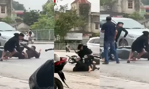 Điều tra vụ thanh niên hung hãn chém người ngay trên phố ở Thanh Hóa