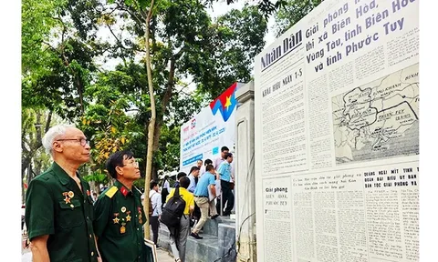 Cháy lên ký ức 30/4 bằng công nghệ hiện đại