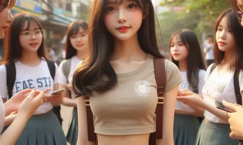 Nam giảng viên trẻ đỏ mặt vì sinh viên nữ "mặc cũng như không"