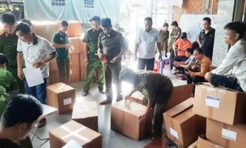 Tại 1 xã phát hiện gần 8 tấn sữa, thực phẩm chức năng không nguồn gốc xuất xứ, là xã nào?