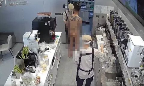 Vì sao người đàn ông lại để mình khỏa thân xông vào quán trà sữa gây "náo loạn"?