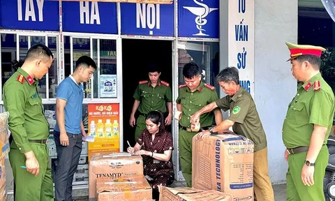 Gần 100 loại thuốc tây, thực phẩm chức năng không rõ nguồn gốc tại 2 cơ sở kinh doanh thuốc tây không phép