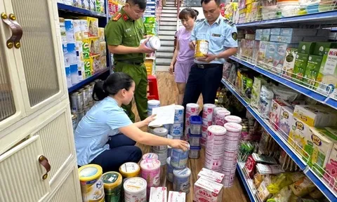 Nghệ An: Gần 200 sản phẩm sữa bột trẻ em nhập lậu "hiên ngang" trên thị trường