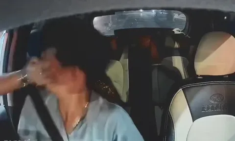 Nhân viên trạm thu phí tát tài xế vì tài khoản thu phí tự động hết tiền: Đình chỉ tài xế