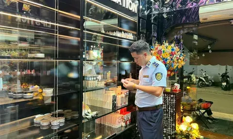 Hà Nội: Công bố loạt mỹ phẩm nhập lậu tại cửa hàng của Công ty TNHH Sản xuất và Đầu tư TINA LÊ Make up