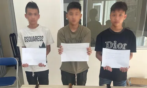 Bắt gọn nhóm cướp "nhí" cầm kiếm đi cướp tài sản ở Hà Nội: Nhỏ nhất 15 tuổi