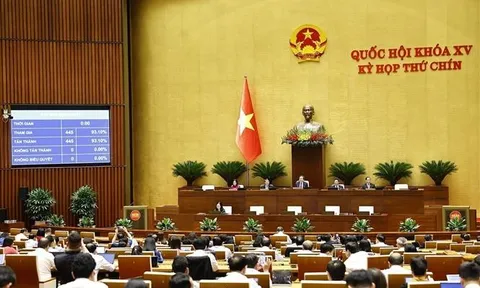 Ngày 27/6, Quốc hội biểu quyết thông qua 7 luật, 7 nghị quyết và bế mạc Kỳ họp