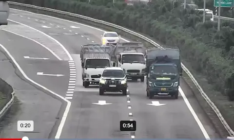 Pháp lý vụ 3 ô tô rượt đuổi nhau trên cao tốc Nội Bài - Lào Cai