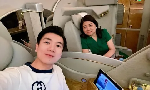 Phu nhân Bầu Hiển chuẩn "mẹ quốc dân": Làm "bạn nhậu" với quý tử, không cần con dâu tự tay chăm 3 cháu nội