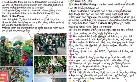 Người phụ nữ bị lừa 600 triệu đồng khi đăng ký tham gia trại hè cho con