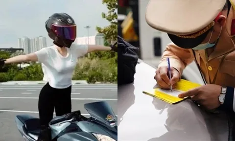 Từ 1/1/2025, điều khiển xe máy buông cả hai tay, bốc đầu có thể bị tịch thu xe 