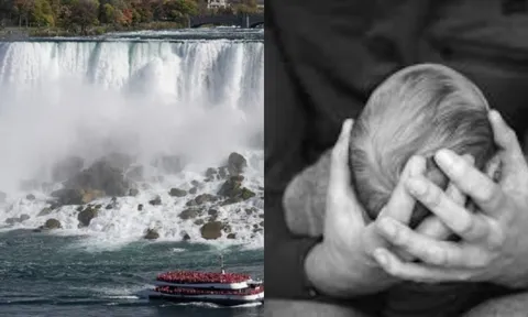 Đau lòng, người mẹ kéo theo 2 con nhỏ nhảy xuống hồ nước tự tử trước sự chứng kiến của nhiều người