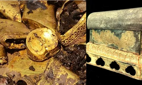 Phát hiện kho báu chứa toàn vàng bạc quý hiếm có giá trị lớn chưa từng thấy 