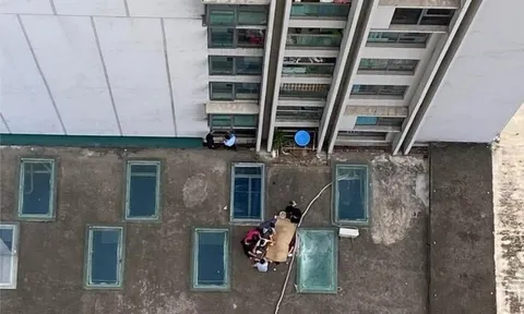Nữ sinh viên rơi từ tầng 15 xuống sân, hiện trường đau lòng