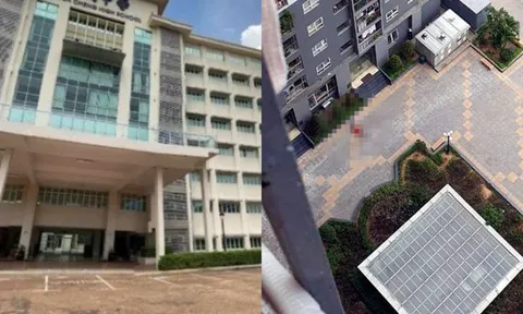 Nghe tiếng động lớn, chồng bàng hoàng phát hiện thi thể vợ dưới sân chung cư