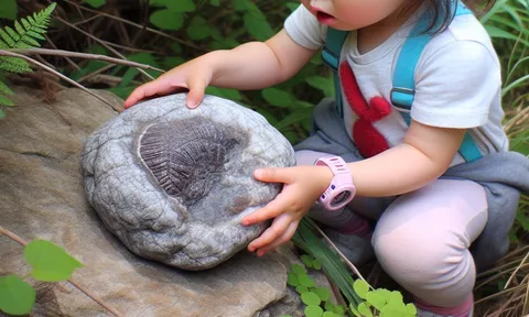 Đi dã ngoại cùng gia đình, bé gái 3 tuổi vô tình phát hiện báu vật quý hơn cả vàng