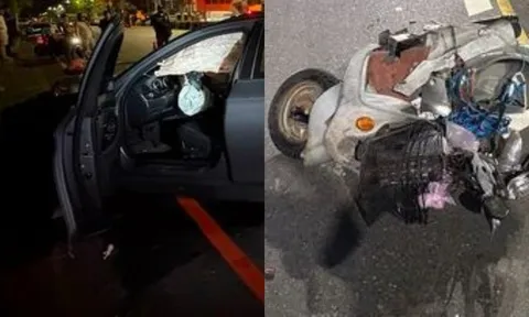 Clip: Hãi hùng khoảnh khắc nữ tài xế xe máy bị BMW tông bay hàng chục mét, tử vong thương tâm