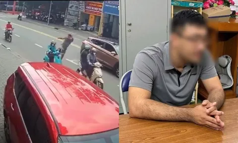 Lời khai của người đàn ông đi ô tô đạp ngã nữ tài xế xe ôm công nghệ