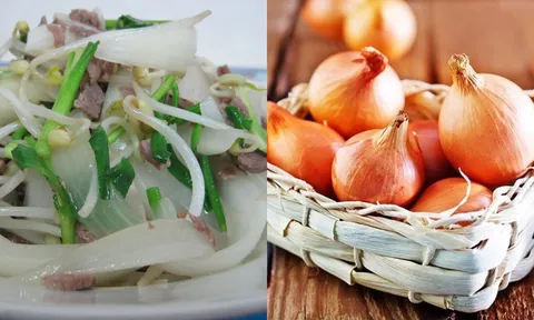Hành tây - từ 'siêu thực phẩm' hóa 'sát thủ sức khỏe' nếu ăn sai cách: 90% người Việt mắc phải mà không hay biết