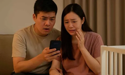 Nói dối đi công tác để hú hí với trai trẻ, 2 ngày sau về nhà, vợ quỳ gối van xin khi thấy thứ chồng để trên bàn