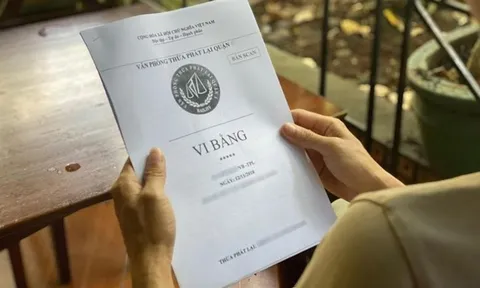 Từ nay: Người dân có thể bị phạt tới 15 triệu đồng nếu dùng vi bằng để mua bán nhà đất