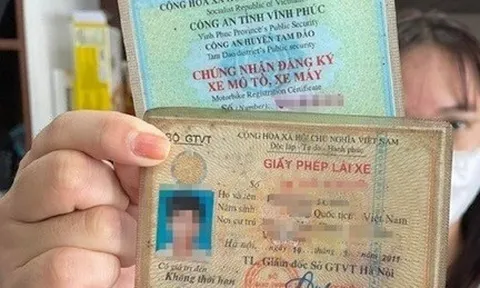 Từ nay đến 31/12/2025: Người đi xe máy phải đổi bằng lái xe theo mẫu mới nếu không sẽ bị phạt đến 6 triệu đồng phải không?