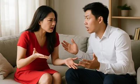 Con trai nhìn thấy ảnh mẹ và cô bạn thân liền thốt lên 'bố hôn dì' khiến chồng tôi run bần bật xin tha thứ