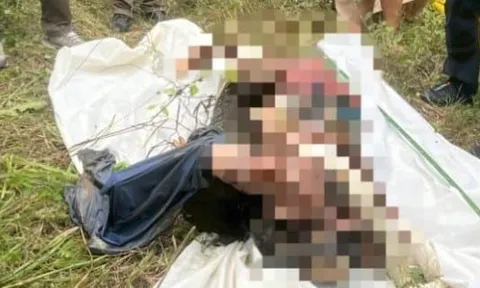 Thi thể người phụ nữ bị trói chặt vào khúc gỗ, cổ siết dây thừng: Chi tiết lạ gây rúng động