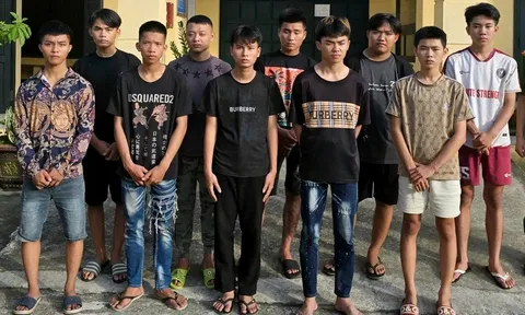 Danh tính 10 đối tượng đuổi đánh nhau gây náo loạn đường phố ở Thanh Hóa