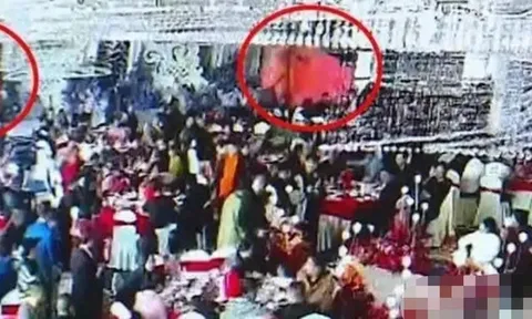 Clip "nóng" của cô dâu chú rể bất ngờ "nhảy" vào video cưới chiếu trước 600 khách mời và quan viên hai họ, ai nấy ngượng chín mặt