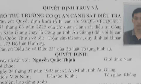 Kẻ trộm 17kg mực khô ở An Giang đang bị truy nã sinh năm bao nhiêu?