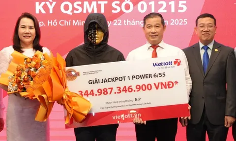 Ai trúng giải trị giá lớn nhất từ trước đến nay với xấp xỉ 345 tỷ đồng?