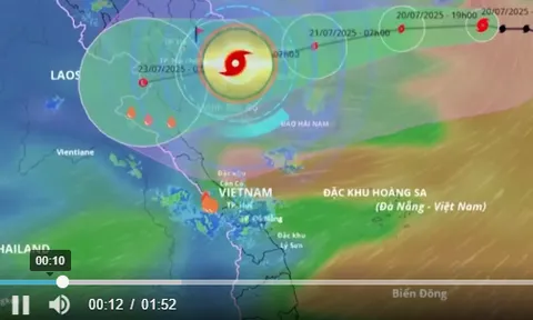 Chi tiết dự báo tác động của bão số 3 đối với thành phố Hà Nội