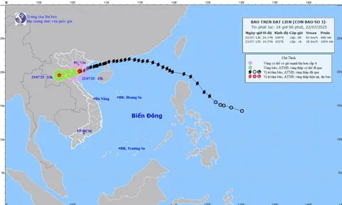 Bão số 3 Wipha giật cấp 10, chưa giảm cường độ