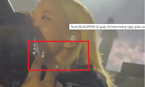 Rosé (Blackpink) đang biểu diễn thì có một bàn tay chạm đến tận ngực sàm sỡ gây phẫn nộ
