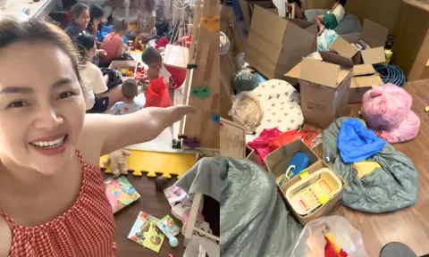 Á hậu 5 con bỏ cơ ngơi chục tỷ dọn ra Đà Nẵng sinh sống, cảnh chuyển nhà dân tình nhìn mà "ngán ngược"