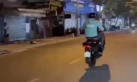 Cám cảnh thanh niên cho bạn mượn xe SH bốc đầu quay clip "ha oai" trên mạng xã hội bị tịch thu xe, nộp tiền phạt