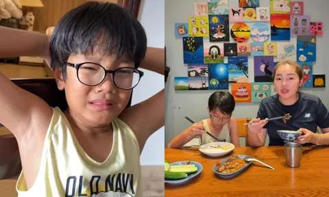 Mẹ đơn thân đông con nhất Vbiz bất lực cảnh quý tử khóc đòi về với bố ruột, nói: "Làm gì có ba mà qua"