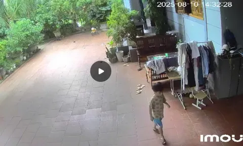 Chơi ở sân nhà, bé trai 5 tuổi mất tích bí ẩn: Camera ghi lại khoảnh khắc đầy lo lắng