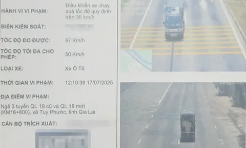 Xe tải quá tốc độ 23 lần tại cùng một vị trí, tài xế là ai mà mãi chưa chịu nộp phạt?