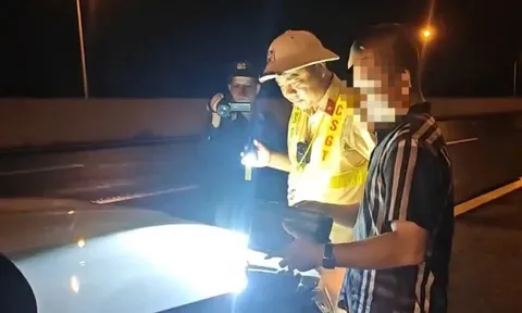 Danh tính tài xế có nồng độ cồn 0,236mg/lít khí thở lái ô tô ngược chiều ở làn 120km/h trên cao tốc Hà Nội - Hải Phòng