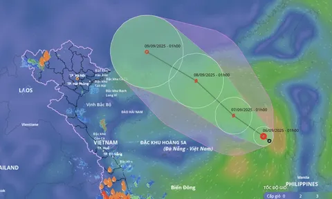 Áp thấp nhiệt đới mạnh lên thành bão trong hôm nay 6/9, những tỉnh này cần chú ý