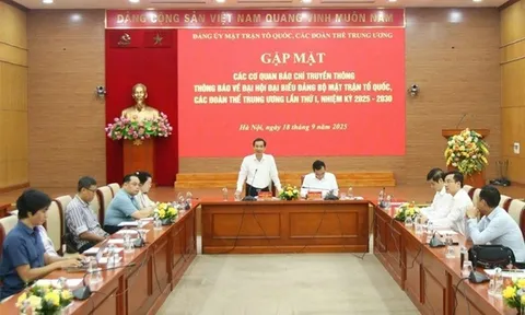 3 khâu đột phá tại Đại hội đại biểu Đảng bộ MTTQ, các đoàn thể Trung ương lần thứ I