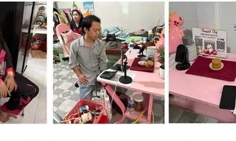 Bắt Ngô Thị Bạch Tuyết khi đang livestream tài khoản TikTok “Tuyết tỷ 1402"