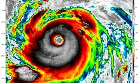 Siêu bão Ragasa dự báo mạnh hơn bão Yagi, "mắt bão" khổng lồ đường kính hơn 70km, sẽ đi vào khu vực nào nước ta?