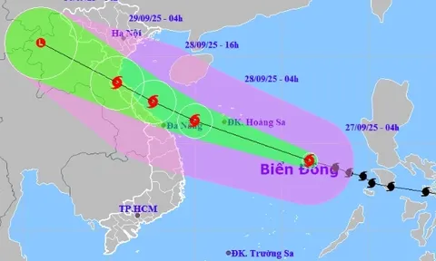 Bão số 10 Bualoi đi nhanh hiếm thấy 40km/h, hướng thẳng các tỉnh này của Việt Nam, mức độ nguy hiểm thế nào?
