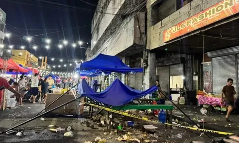 Khoảnh khắc động đất rung chuyển khiến hơn 20 người thiệt mạng ở Philippines qua clip 58 giây, những hình ảnh nhói lòng từ hiện trường đổ nát