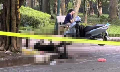 Bàng hoàng phát hiện người đàn ông tử vong trong tư thế nghi tự thiêu ở Hà Nội: Hé lộ danh tính và người phụ nữ gào khóc thảm thiết tại hiện trường