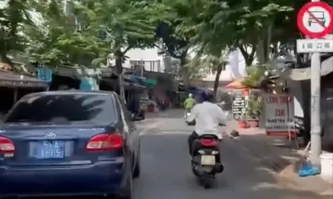 Một tài xế ô tô biển xanh bị phạt 5 triệu đồng vì lý do này